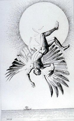 The fall of Icarus